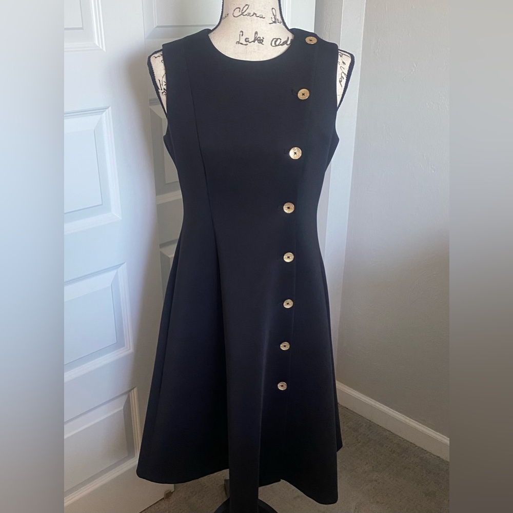 Calvin Klein Button-Front Dress